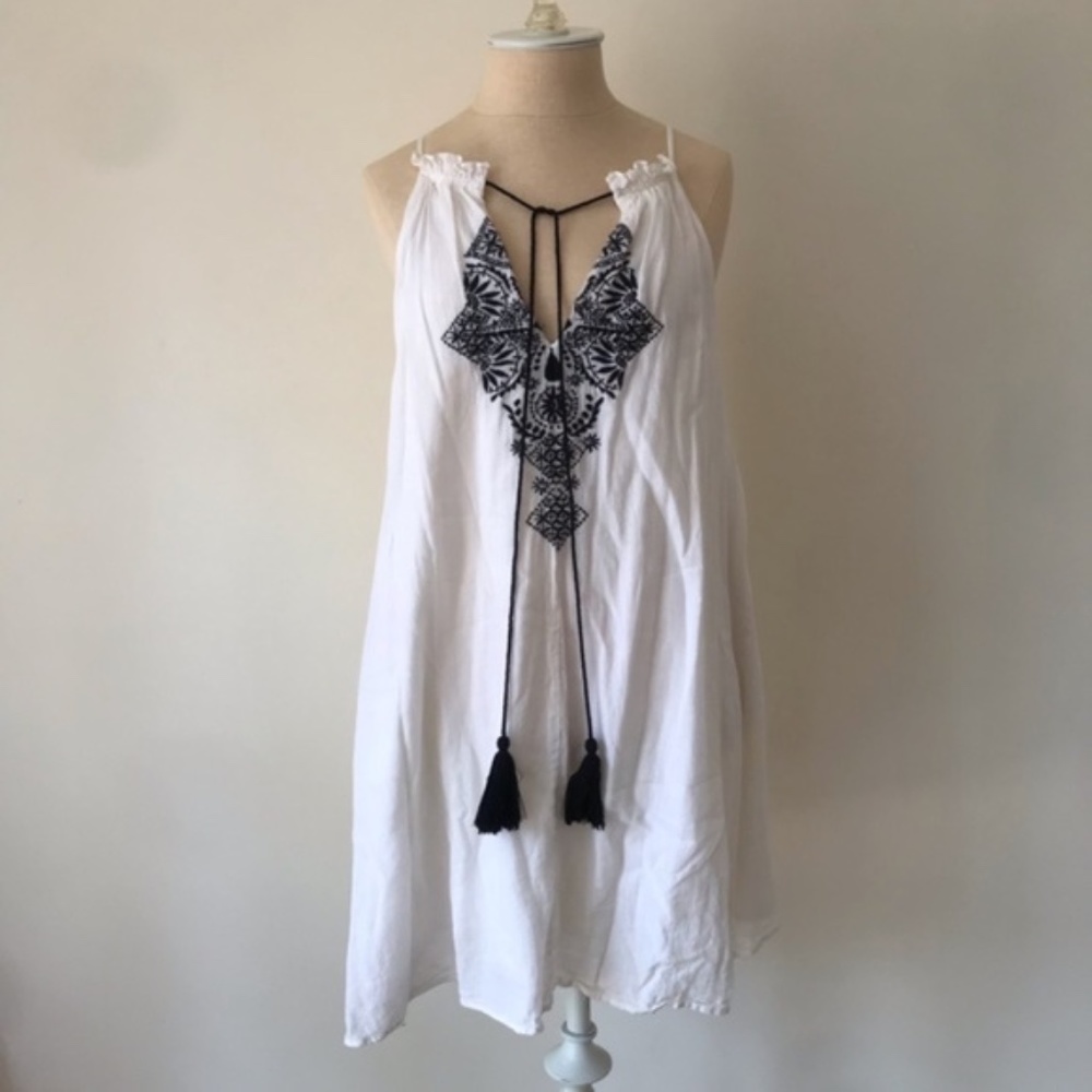 VINTAGE Racerback Embroidered Dress - Picture 3 of 9
